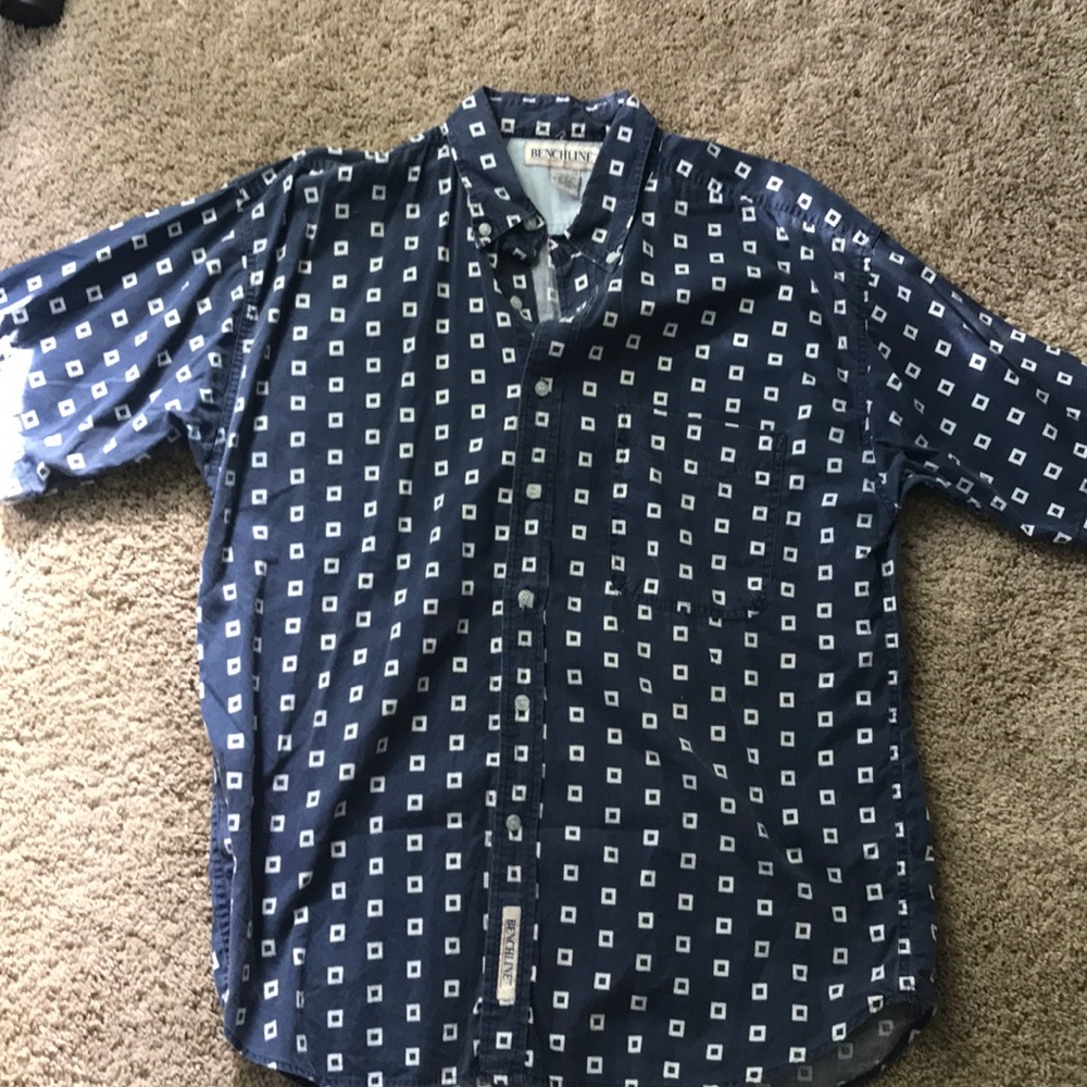 Funky Vintage Collard Shirt